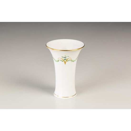 Vase in Trompetenform, Biedermeier Girlande