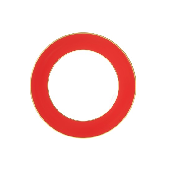 Dessertteller mit Goldrand 20 cm