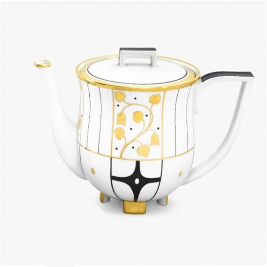 Kaffeekanne auf Füßchen