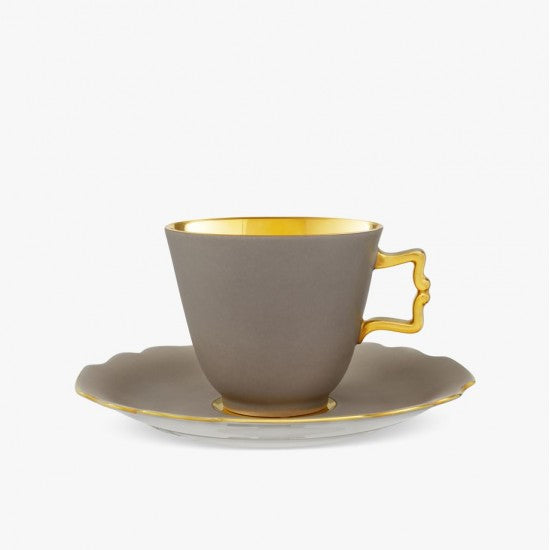 Kaffeetasse Belvedere mit Vergoldung