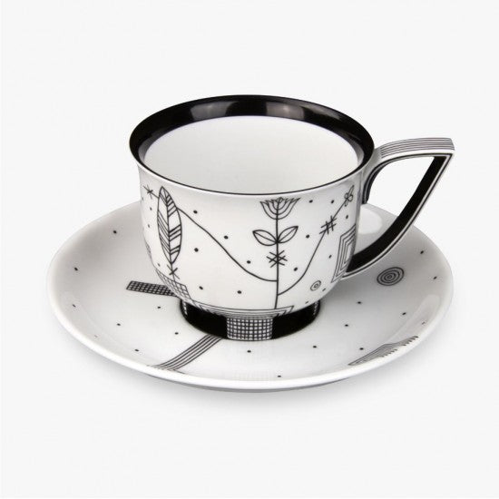 Kaffeetasse auf Füßchen