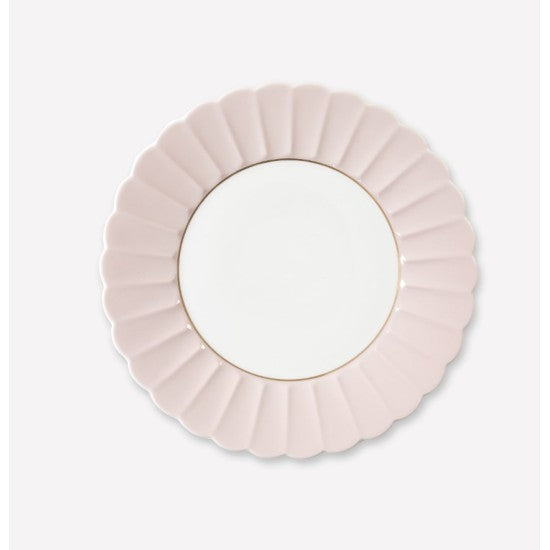 Speiseteller Melone mit Vergoldung 25 cm